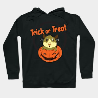 Hamster Pumpkin Halloween Trick or Treat Hoodie